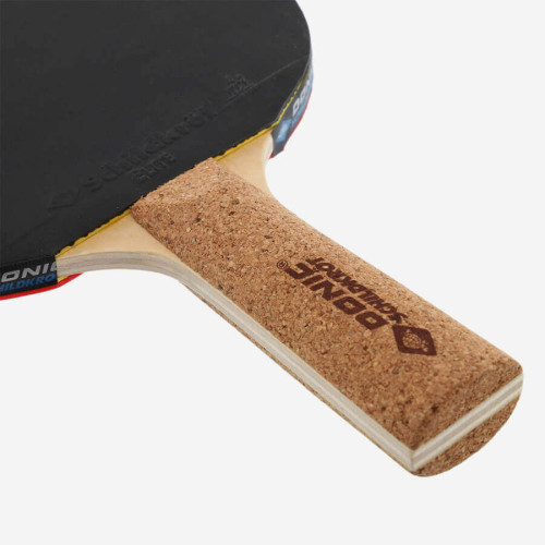 Ракетка для настольного тенниса  Donic Persson 500 cork 2-player set (2 ракетки+чехол+3 мяча) - фото №2
